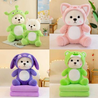 Gối Ôm Gấu Lena ANVIHOME gấu bông LENA TEDDY ANVIHOME - Lena đội nón mũ gấu dâu các size 35cm/45cm/60cm