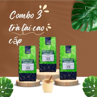   Freeship  combo 3 trà xanh lài cao cấp VINSAF 500gr  cực rẻ  