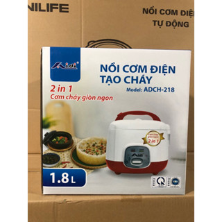 Nồi cơm cháy 1.8L ; Nồi cơm cháy ADCH-218 AiDi