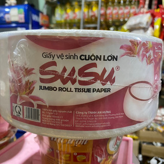 Giấy vệ sinh cuộn lớn susu 600g