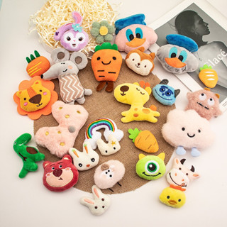 Gấu bông mini máy gắp thú, phụ kiện kẹp tóc, phụ kiện làm ghim cài áo (chỉ gấu)