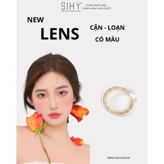 Sihy-lens cận loạn brown cao cấp, cận từ 0 độ đến 8 độ
