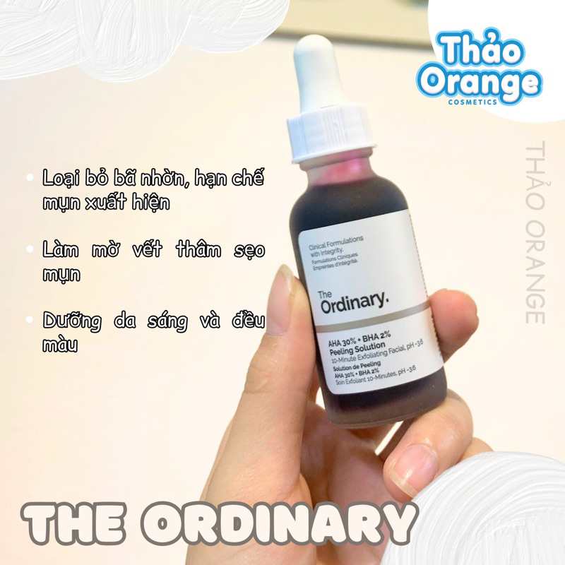 serum Peel The Ordinary AHA 30% + BHA 2%