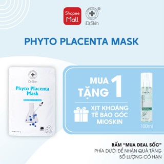 [iDr.Skin Chính Hãng] Mặt nạ nhau thai iDr.Skin Phyto Placenta Mask chuẩn spa ngay tại nhà