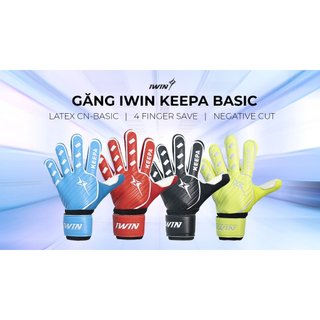 Găng tay thủ môn Iwin  Keepa Basic Chĩnh Hãng Cao Cấp  [ PK73 ]