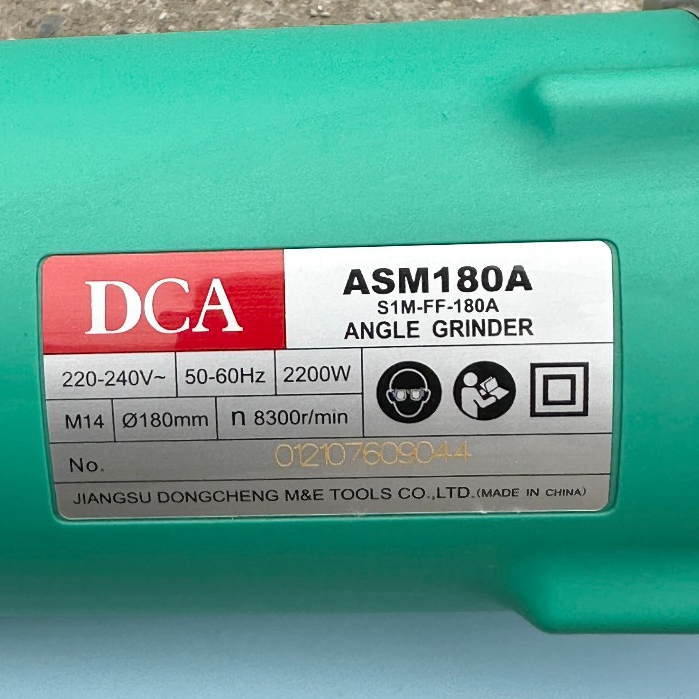 Máy Mài Máy Cắt Góc DCA ASM180A Công Suất 2200W Lưỡi cắt 180MM Điện Máy Quyết Trang