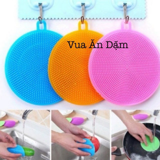 Miếng Rửa Chén Bát Silicon Siêu Sạch tiện lợi