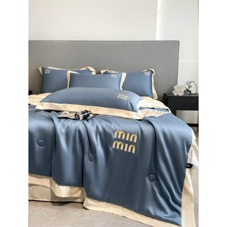 Sét chăn ga gối phi lụa, sét 4 món chăn ga gối phi lua, sét chăn hè mềm mịn cao cấp