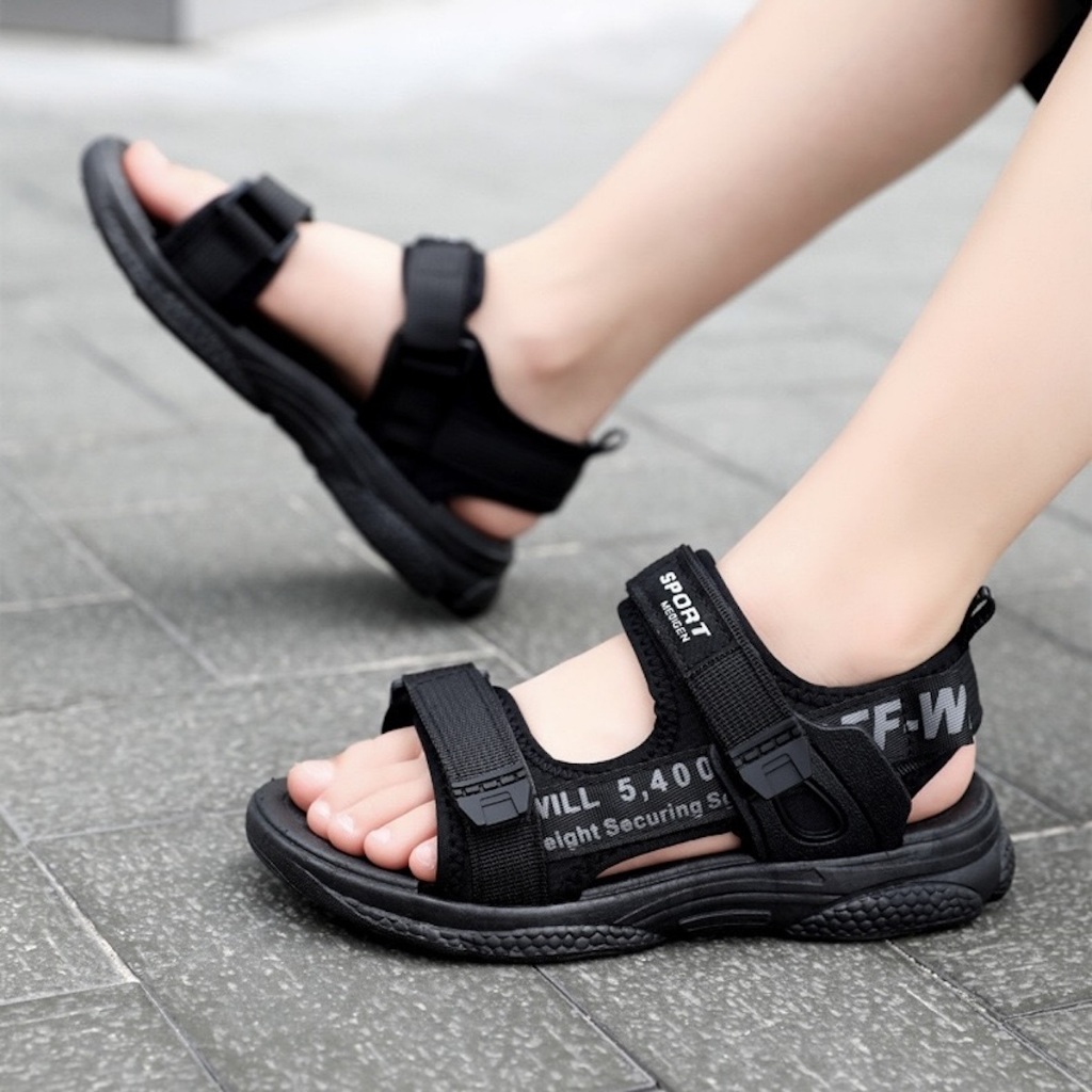 [FREESHIP- giao ngay] Sandal học sinh, dép quai hậu bé trai bé gái, giày trẻ em, dép xăng đan nam nữ đế mềm êm