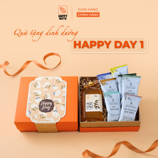 Set quà happy day 01 - happy honey & happy 07 daily nuts - happy nuts