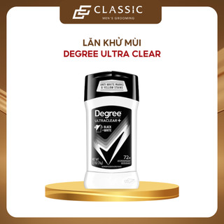 Lăn Khử Mùi Degree Men Ultraclear Black+White 76g