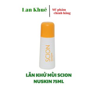 Lăn khử mùi Scion Nuskin 75ml ngăn mùi hôi nách không làm ố quần áo, làm sáng vùng da dưới cánh tay