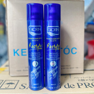 Keo xịt tóc Glorin Cứng 420ml