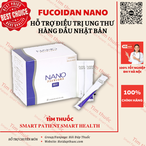 Bột uống Nano Fucoidan nội địa Nhật Bản - Kanehide Bio Okinawa - Hộp 2g x 30 gói | Tìm thuốc