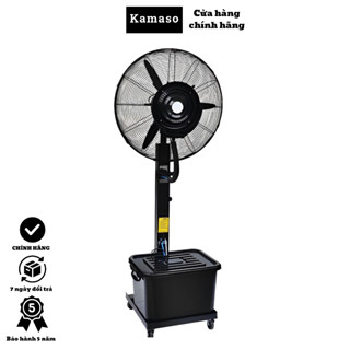 Quạt phun sương công suất lớn Kamaso 2024 Quạt công nghiệp siêu mát Bảo hành chính hãng 5 năm