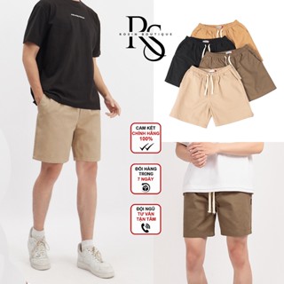 Quần Short Kaki Nam Cạp Chun Ngắn Trên Gối Avocado Form Đùi Cộc Chất Vải Mềm Mịn Thoáng Mát Thấm Hút Mồ Hôi