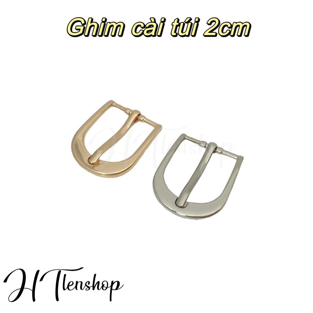 Ghim cài túi 2cm ( Giá 1 cái)
