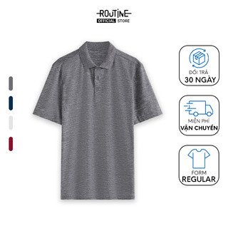 Áo Polo Thể Thao Nam Polyester Trơn Form Regular - Routine 10S23POLA001