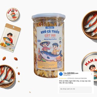 [VN Best Choice] Khô Cá Thiều Cắt Sợi - Hũ 200G