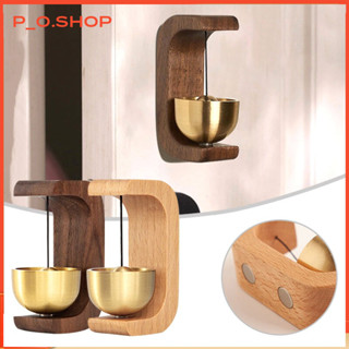 【Free ship Chuông Gió Bằng Gỗ Treo Cửa Chuông cửa, chuông đồng gỗ vintage.Chuông đồng trang trí nhà cửa