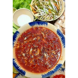 60K Hủ 400g mắm cá cơm Bà Duệ