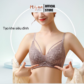 Áo lót đệm dày 6cm siêu nâng đẩy ngực Myna Bra: AL734
