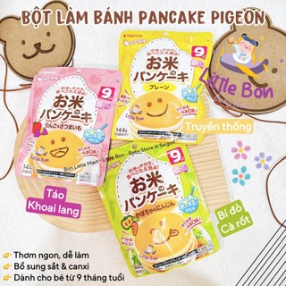 Bột làm bánh pancake Pigeon Nhật 9M bay air