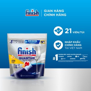 Viên Rửa Chén Bát Finish Powerball Quantum 27 viên