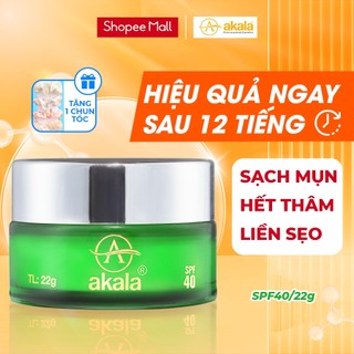Kem Mụn - Mờ Thâm - Liền Sẹo - Kiềm Dầu akala ( Nhuỵ hoa nghệ tây & 7 loại thực vật quý ) 22 gram
