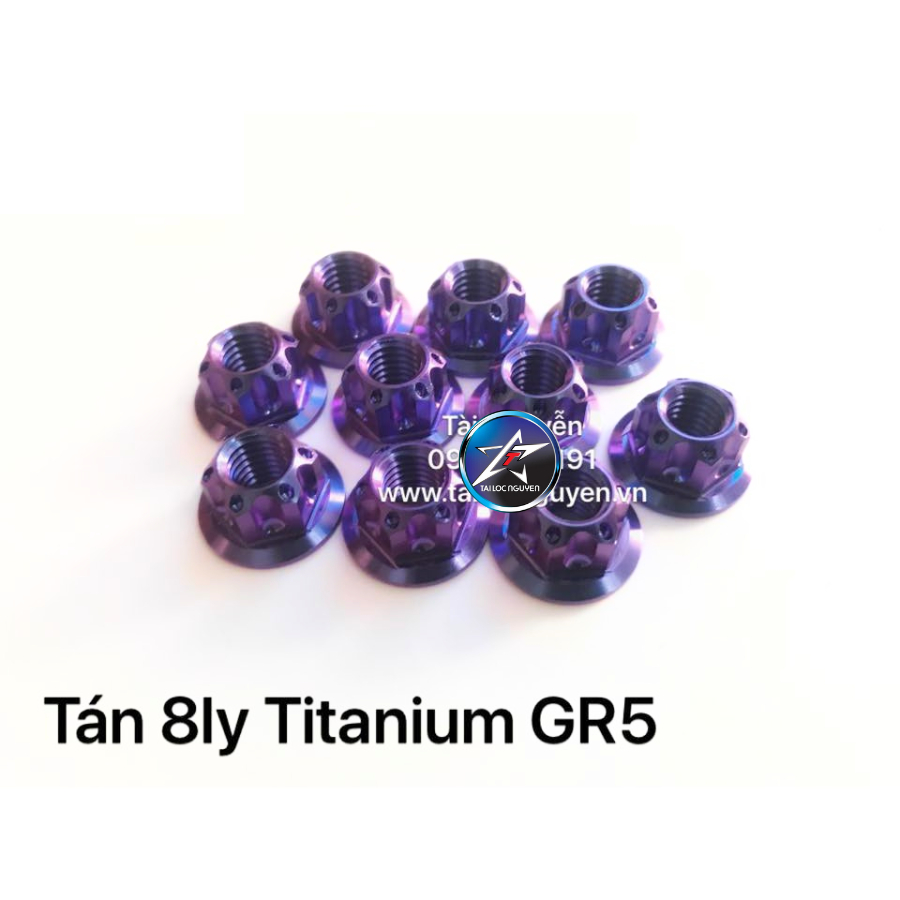 TÁN 8LY TITANIUM GR5 - GIÁ BÁN 1 CON