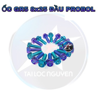 ỐC GR5 ĐẦU PROBOL SIZE 8X20 - 8X25