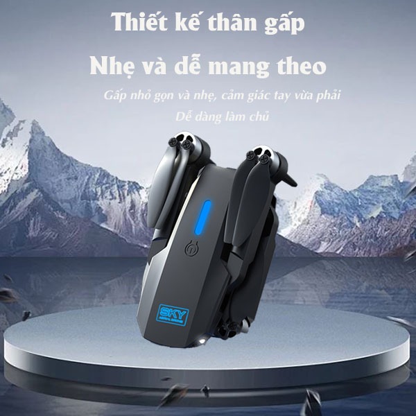 Flycam E88 max, play cam động cơ không chổi than camera kép full HD, máy bay điều khiển từ xa, flycam mini cao cấp | BigBuy360 - bigbuy360.vn