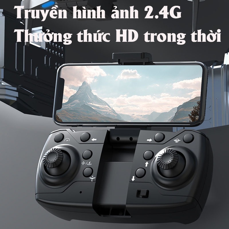 Flycam E88 max, play cam động cơ không chổi than camera kép full HD, máy bay điều khiển từ xa, flycam mini cao cấp | BigBuy360 - bigbuy360.vn