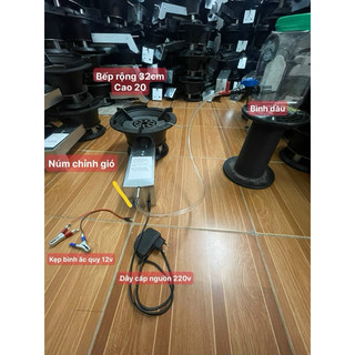 Bếp dầu thải d32 đốt nhớt thải .dầu ăn đã qua sử dụng .mẫu vỏ gang