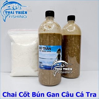 Chai cốt bún gan câu cá tra bo trần