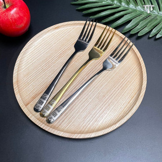 Dĩa ăn chính dĩa inox 304 dùng ăn mì ăn bò beefstake