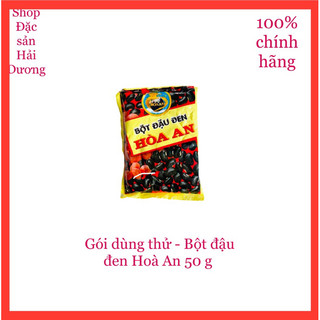 Sản phẩm dùng thử - 1 gói đậu đen uống liền Hoà An 50g- Đặc sản Hải Dương