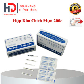 Kim Chích Mụn LANCETS | Hộp 200 Kim