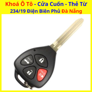Vỏ chìa khoá xe toyota camry 4 nút v74. 4