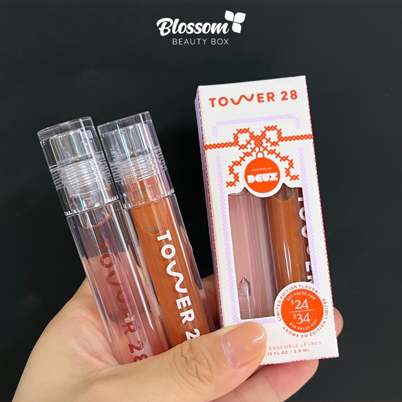 Son bóng dưỡng môi Tower 28 ShineOn Lip Jelly Non-Sticky Gloss 3.9ml