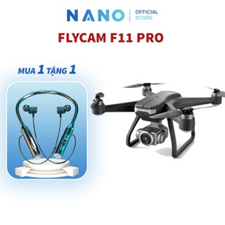Flycam máy bay điều khiển từ xa F11 pro, flycam mini thông minh, dung lượng pin lớn