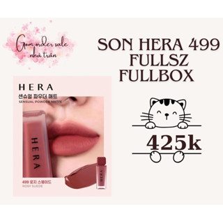 (mẫu mới) son hera  sensual powder matte 499