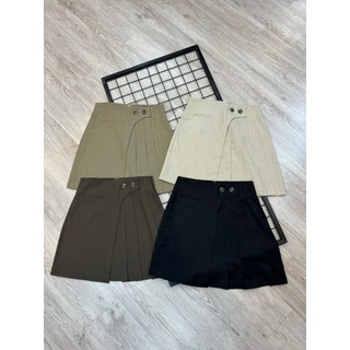 Quần váy A xếp ly