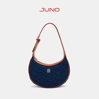 Túi Xách Nữ Thời Trang JUNO Cỡ Nhỏ Hobo Trang Trí Logo Cách Điệu TXN741