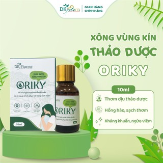 Thảo Dược Xông Tắm Sau Sinh Oriky 10ml DK Pharma Giúp Phục Hồi Sức Khỏe Mẹ Sau Sinh Nhanh Chóng Hiệu Quả