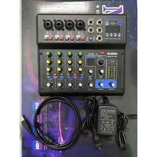 Bàn Mixer MAX 99 USB trộn tích hợp vang số - livestream, thu âm, karaoke chuyên nghiệp - 16 chế độ vang