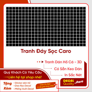 Tranh Decal Dán Đáy Hồ Cá Nhiều Kích Thước Decalquality.store