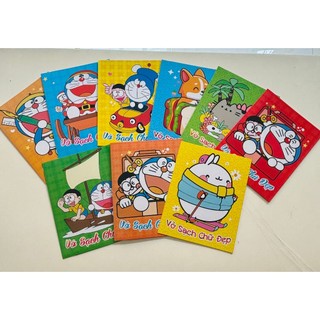 Bìa kê tay, bìa lót tập học sinh mẫu hoạt hình Doraemon dễ thương