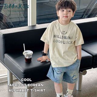 Quần đùi bò bimiakids quần short bò mềm mịn dày dặn cho bé trai bé gái