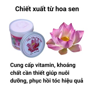 Kem ủ tóc ( hấp dầu ) dưỡng tóc hoa sen LK Lotus - 1000ml